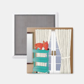 Ikea Interiors Fox Magnet (Vorderseite/Rückseite)