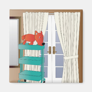 Ikea Interiors Fox Magnet