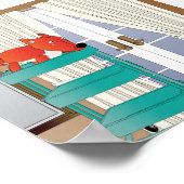 Ikea Interiors Fox Poster (Ecke)