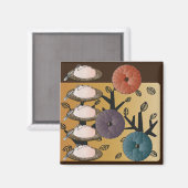 Ikea Kitchen Cakes Magnet (Vorderseite/Rückseite)