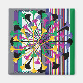 Ikea Kitchen Salad Servers Magnet (Vorne)