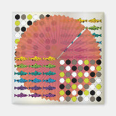 Ikea Kitchen Salmon Magnet (Vorne)