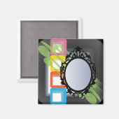Ikea Mirrors Mod Magnet (Vorderseite/Rückseite)