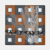 Ikea Mirrors Squares Magnet (Vorne)