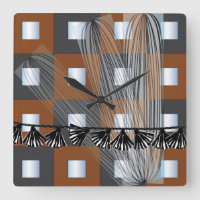 Ikea Mirrors Squares Uhr