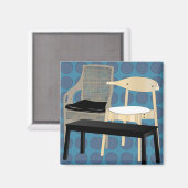 Ikea Möbelstühle Blue Magnet (Vorderseite/Rückseite)