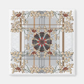 Ikea Throws Kariert Brown Magnet (Vorne)