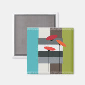 Ikea Throws Stripes Magnet (Vorderseite/Rückseite)