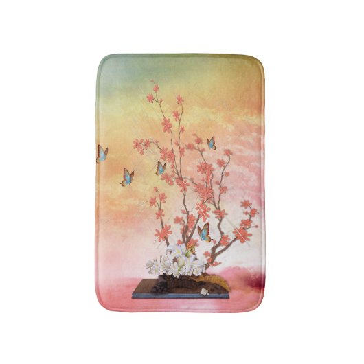 Ikebana-Ausstellung Badematte (Vorderseite Vertikal)