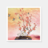 Ikebana-Ausstellung Serviette (Vorderseite)