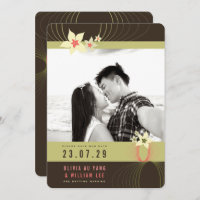 Ikebana Frangipani Rosa Tropische Blume Hochzeit