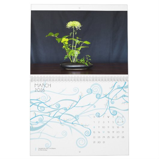 Ikebana Kalender (Mär 2026)