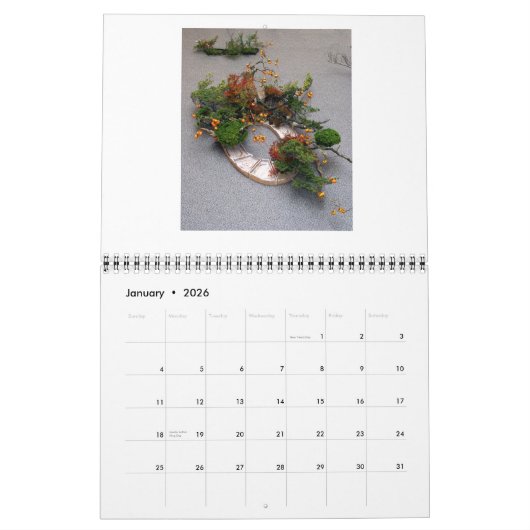 Ikebana-Kalender Kalender (Jan 2026)