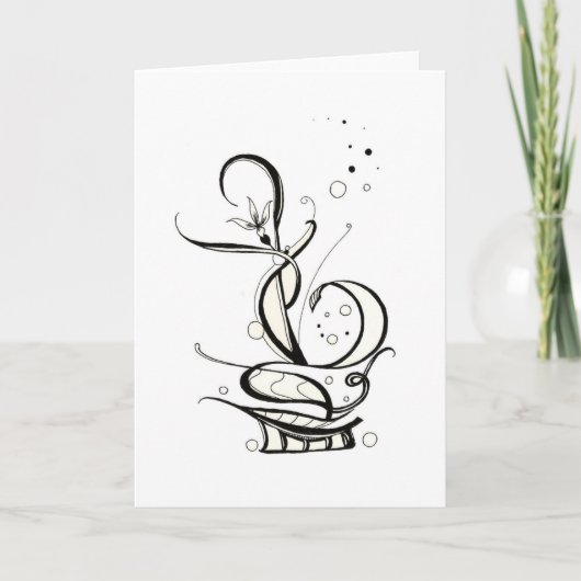 Ikebana Karte (Vorderseite)