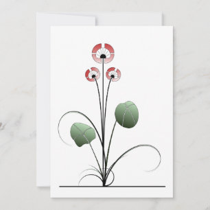 Ikebana-Karte