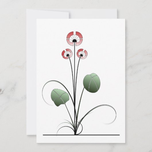 Ikebana-Karte (Vorderseite)