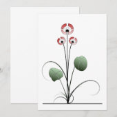 Ikebana-Karte (Vorne/Hinten)