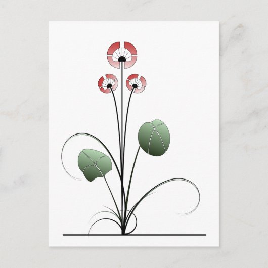 Ikebana Postkarte (Vorderseite)