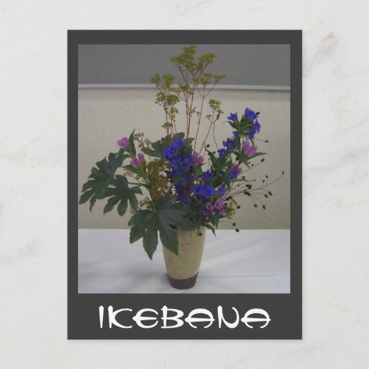 Ikebana Postkarte (Vorderseite)