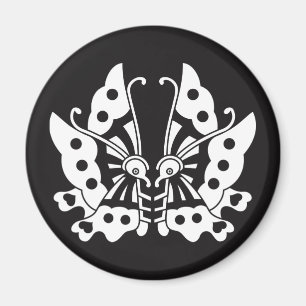 Ikeda gegenüber Schmetterlingen Magnet