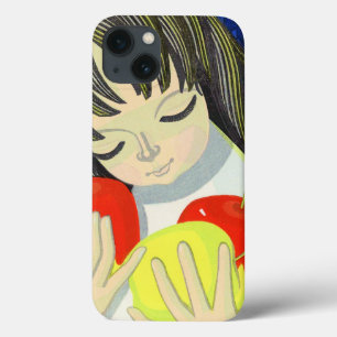 Ikeda Shuzo Apple Lied niedliche wenig kawaii iPhone 13 Hülle