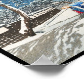 Ikegami Honmonji Temple Kawase Hasui shin hanga Poster (Ecke)