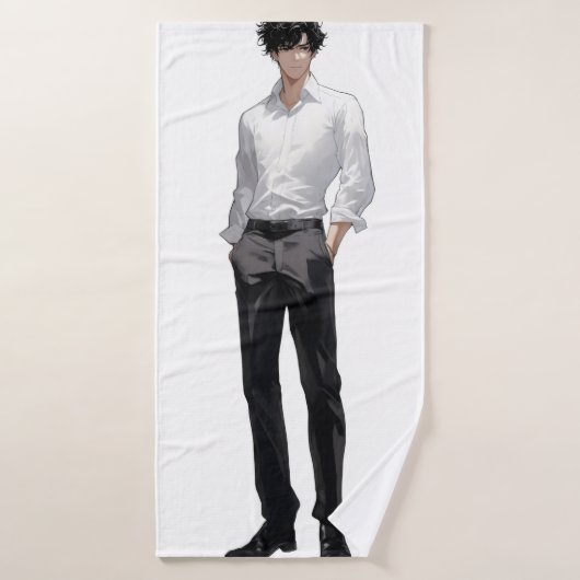 Ikemen Anime Mann Badehandtuch (Badehandtuch)