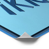 iKICKFLIP gerahmtes Poster (Ecke)