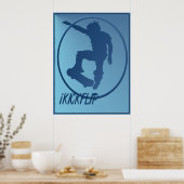 iKICKFLIP gerahmtes Poster (Küche)