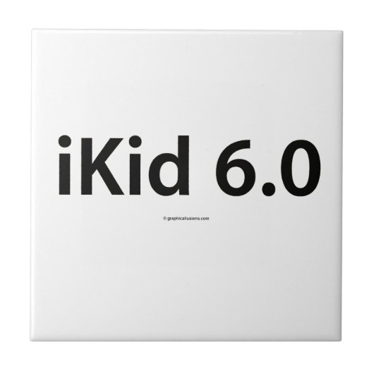 iKid 6,0 Fliese (Vorderseite)