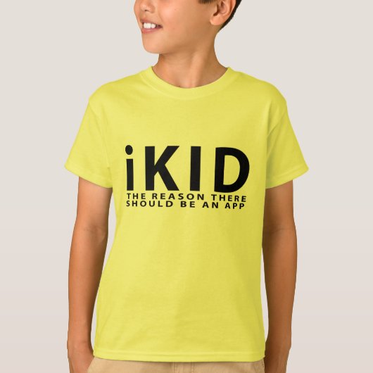 iKID T-Shirt (Vorderseite)