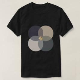 Ikigai japanische Philosophie Glitch-Ästhetik T-Shirt