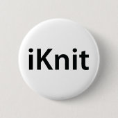 iKnit Knopf Button (Vorderseite)