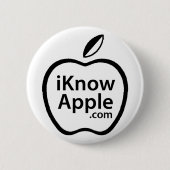 iKnow Apple knöpfen Button (Vorderseite)