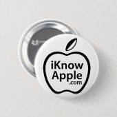 iKnow Apple knöpfen Button (Vorne & Hinten)