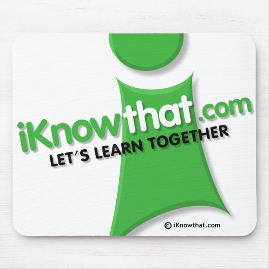 iKnowthat Logo Mousepad (Vorne)