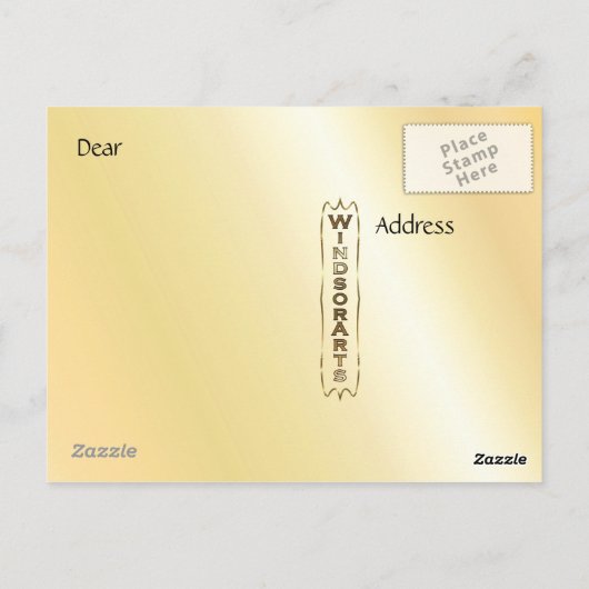 Ikon der Geburt Postkarte (Rückseite)