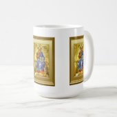 Ikon von Christus mit einem Evangeliumbuch, Kaffeetasse (VorderseiteRechts)