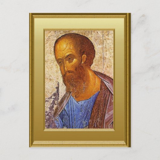 Ikon von St. Peter Postkarte (Vorderseite)