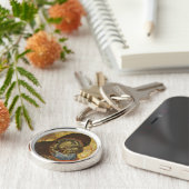 Ikone bekannt als die "Jungfrau des Zars Dushan", Schlüsselanhänger (Seite)