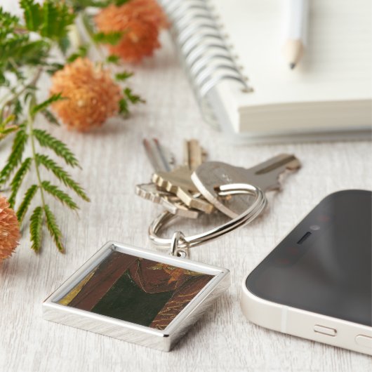 Ikone bekannt als die "Jungfrau des Zars Dushan", Schlüsselanhänger (Seite)