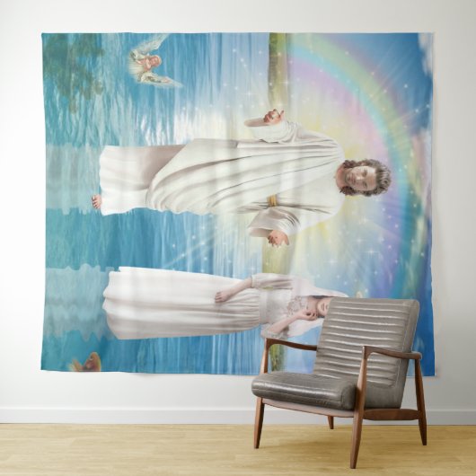 Ikone Bild dargestellt Jesus Christus Wandteppich (Beispiel (Horizontal))