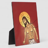 Ikone Christi Fotoplatte (Seite)