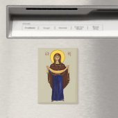 Ikone der Mutter Gottes (3) Magnet (In Situ (Geschirrspüler))