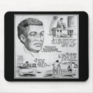 Ikone der schwarzen Geschichte: Benjamin Banneker, Mousepad