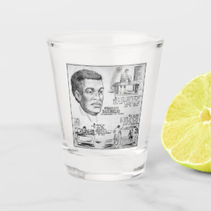 Ikone der schwarzen Geschichte: Benjamin Banneker, Schnapsglas