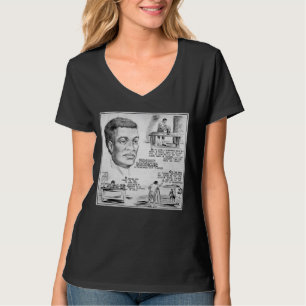 Ikone der schwarzen Geschichte: Benjamin Banneker, T-Shirt