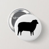 Ikone der schwarzen Schafe Button (Vorne & Hinten)