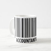Ikone des Buchhalters im Dienst Kaffeetasse (Vorderseite Links)