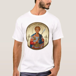 Ikone des Heiligen Demetrius srb T-Shirt
